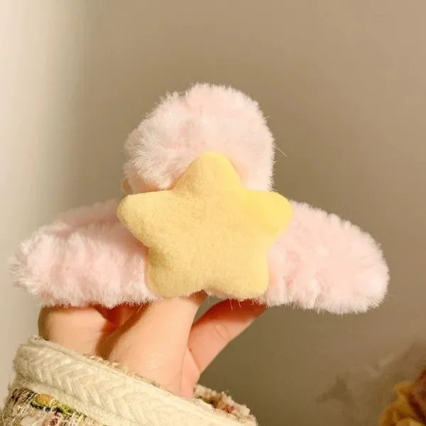 Hair Accessories*Boogzel Clothing Plush Star Hair Claw Clip