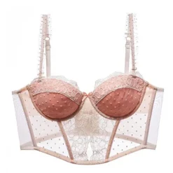 Underwear|Corset Tops*Boogzel Clothing Polka Dot Corset Top Pink