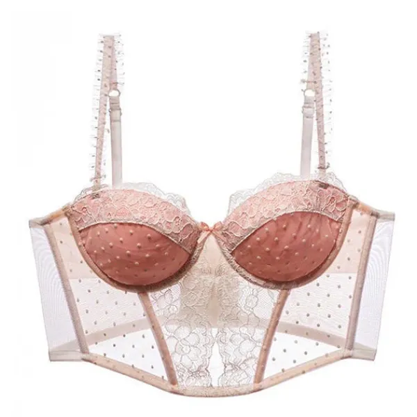 Underwear|Corset Tops*Boogzel Clothing Polka Dot Corset Top Pink