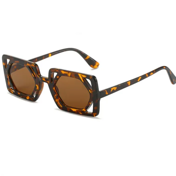 Sunglasses*Boogzel Clothing Polygon Frame Glasses