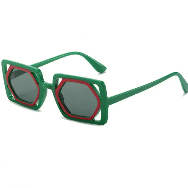 Sunglasses*Boogzel Clothing Polygon Frame Glasses