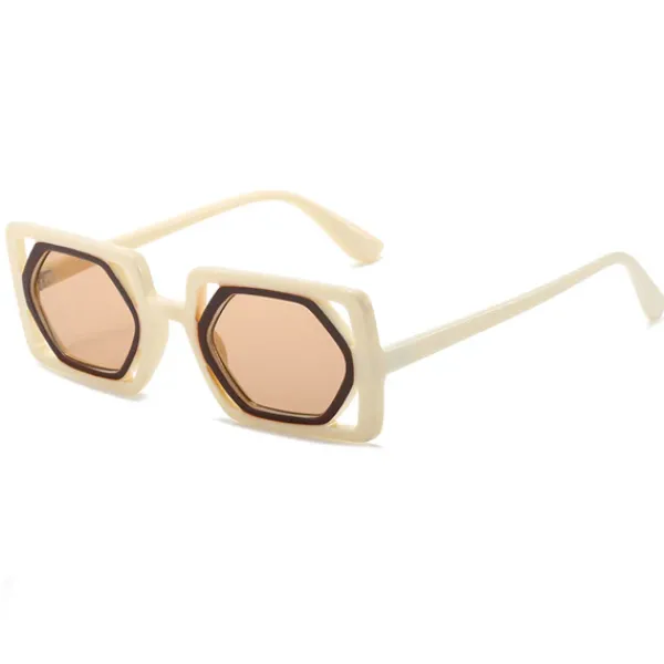Sunglasses*Boogzel Clothing Polygon Frame Glasses
