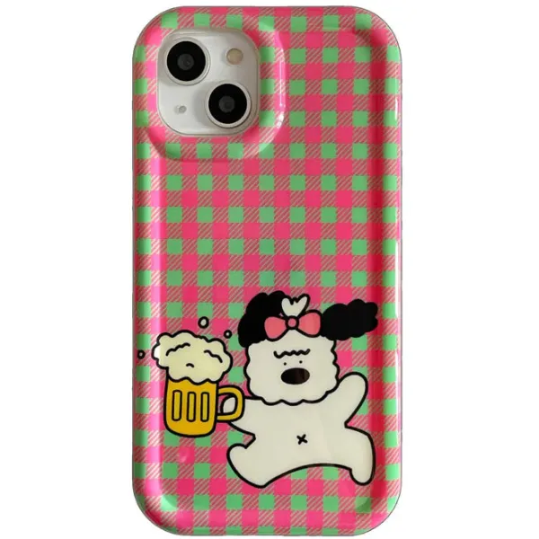 Iphone Cases*Boogzel Clothing Poodle iPhone Case Red
