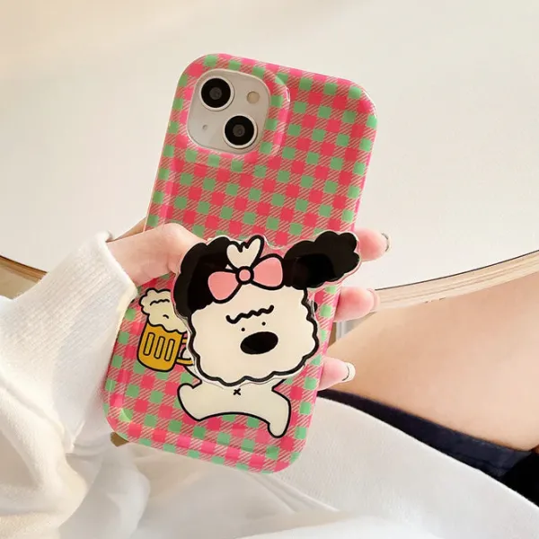 Iphone Cases*Boogzel Clothing Poodle iPhone Case Red