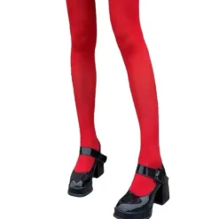 Other*Boogzel Clothing Pop Of Tights Red