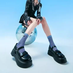 Classics|Sandals / Mary Janes*Boogzel Clothing Preppy Aesthetic Heart Mary Jane Shoes