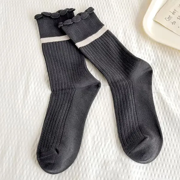 Socks*Boogzel Clothing Preppy Aesthetic Socks