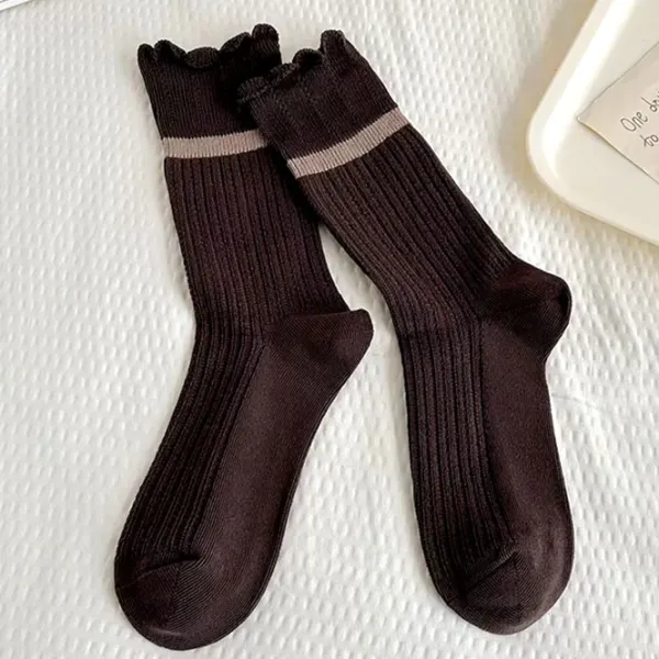 Socks*Boogzel Clothing Preppy Aesthetic Socks