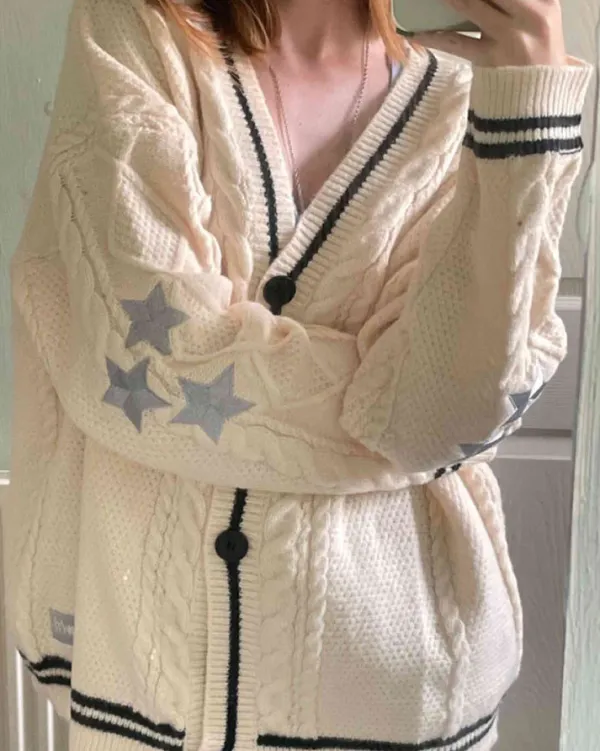 Knit Cardigans*Boogzel Clothing Preppy Aesthetic Star Cardigan