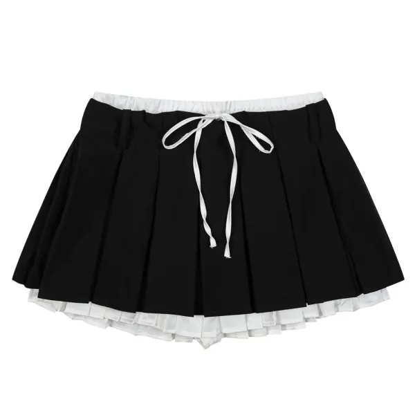 Skirts*Boogzel Clothing Preppy Layered Mini Skirt