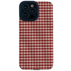 Iphone Cases*Boogzel Clothing Preppy Plaid IPhone Case Red