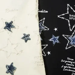 Sweaters|Sweatshirts*Boogzel Clothing Preppy Star Patch Sweatshirt
