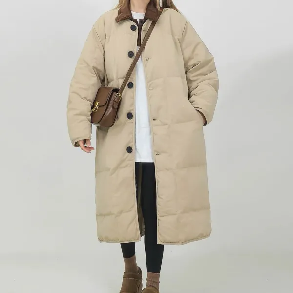 Coats & Jackets*Boogzel Clothing Preppy Style Quilted Coat
