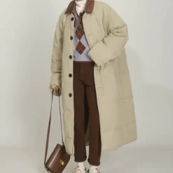 Coats & Jackets*Boogzel Clothing Preppy Style Quilted Coat