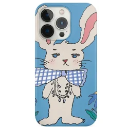 Iphone Cases*Boogzel Clothing Preppy Style Rabbit iPhone Case Blue