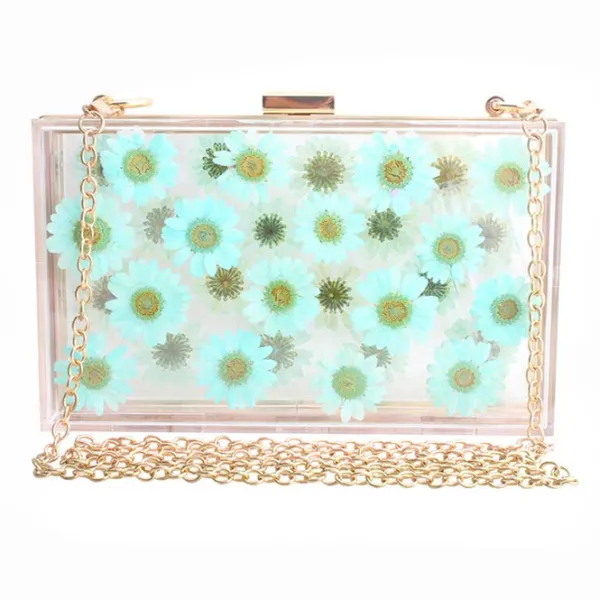 Bags & Purses*Boogzel Clothing Pressed Flower Aesthetic Handbag