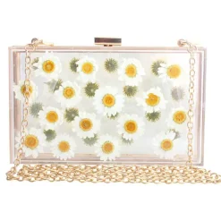 Bags & Purses*Boogzel Clothing Pressed Flower Aesthetic Handbag