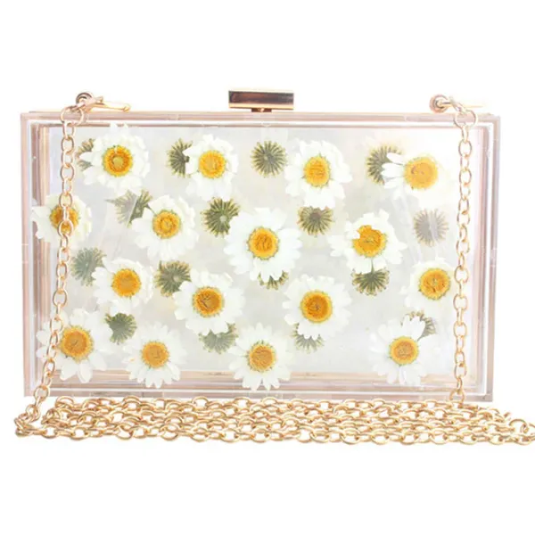 Bags & Purses*Boogzel Clothing Pressed Flower Aesthetic Handbag