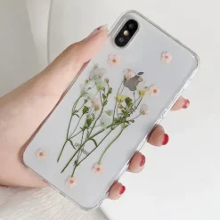 Iphone Cases*Boogzel Clothing Pressed Flower IPhone Case Transparent