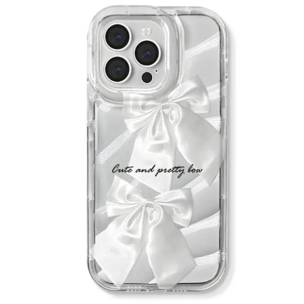 Iphone Cases*Boogzel Clothing Pretty Bow iPhone Case Clear/white