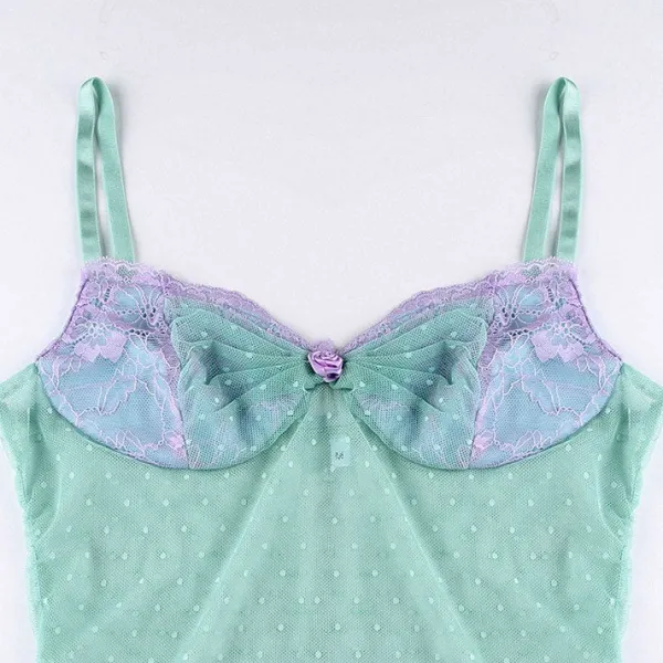 Y2K Tops*Boogzel Clothing Princess Mood Baby Tank Top Blue