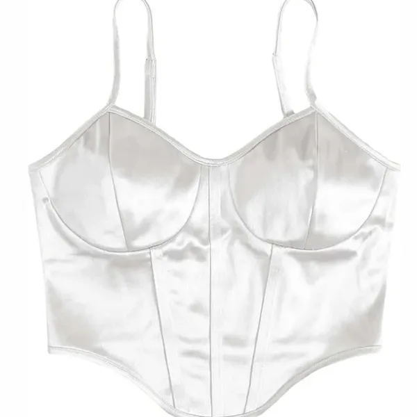 Y2K Tops|Corset Tops*Boogzel Clothing Princess Mood Satin Corset Top