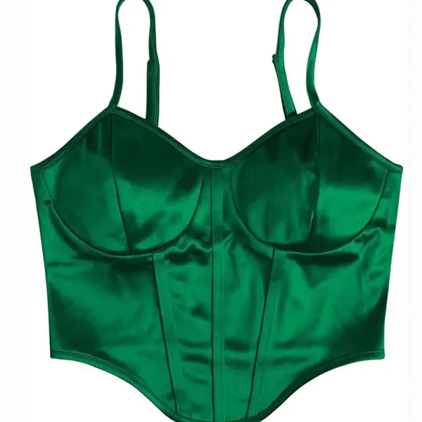 Y2K Tops|Corset Tops*Boogzel Clothing Princess Mood Satin Corset Top
