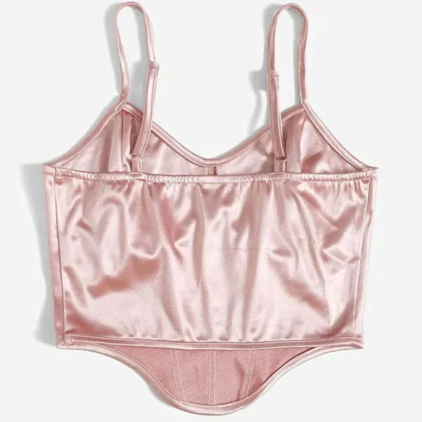 Y2K Tops|Corset Tops*Boogzel Clothing Princess Mood Satin Corset Top