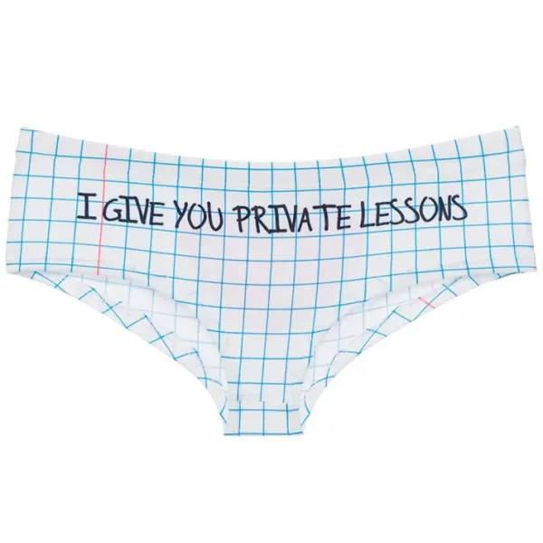 Underwear*Boogzel Clothing Private Lessons Panty White