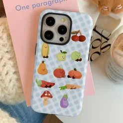 Iphone Cases*Boogzel Clothing Provence Picnic Gingham iPhone Case Blue