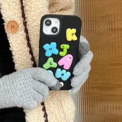 Iphone Cases*Boogzel Clothing Puffy Alphabet iPhone Case