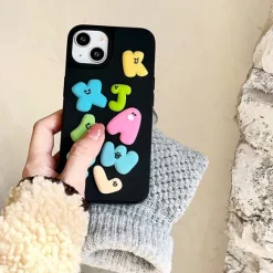 Iphone Cases*Boogzel Clothing Puffy Alphabet iPhone Case