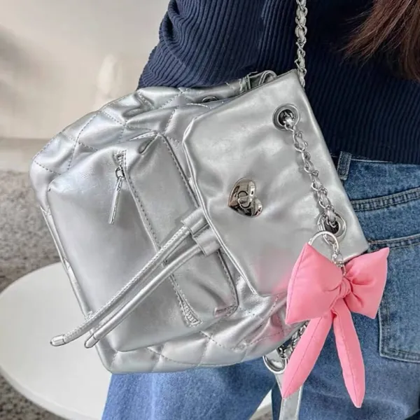 Other*Boogzel Clothing Puffy Bow Keychain