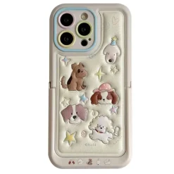 Iphone Cases*Boogzel Clothing Puppies iPhone Case White