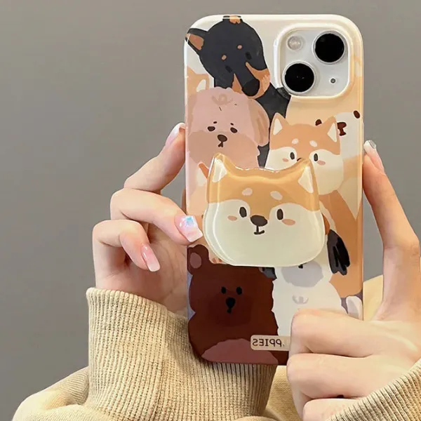 Iphone Cases*Boogzel Clothing Puppies iPhone Case