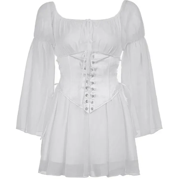 Dresses & Rompers*Boogzel Clothing Pure Bliss Dress & Corset Co-Ord