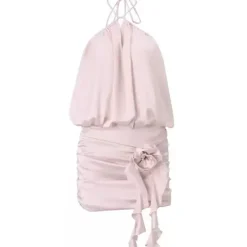 Dresses & Rompers*Boogzel Clothing Pure Blushin Ruched Mini Dress Pink
