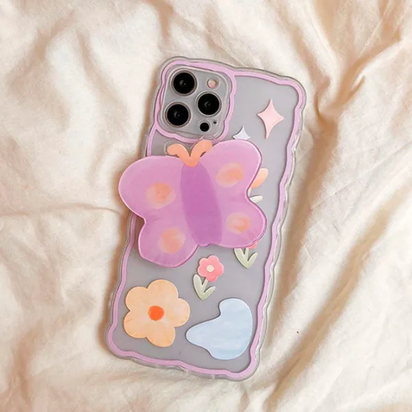 Iphone Cases*Boogzel Clothing Butterfly iPhone Case Purple