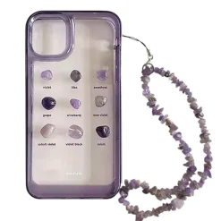 Iphone Cases*Boogzel Clothing Crystal Aesthetic iPhone Case Purple