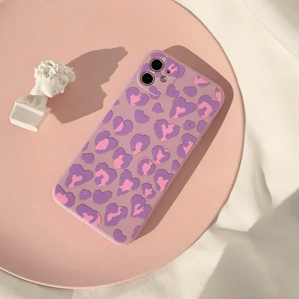 Iphone Cases*Boogzel Clothing Leopard iPhone Case Purple