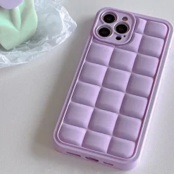 Iphone Cases*Boogzel Clothing Plaid iPhone Case Purple