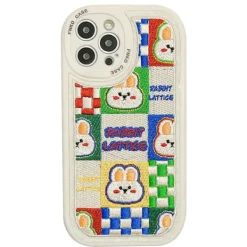 Iphone Cases*Boogzel Clothing Rabbit & Bear Embroidery iPhone Case