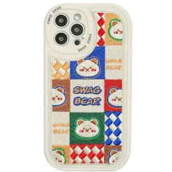 Iphone Cases*Boogzel Clothing Rabbit & Bear Embroidery iPhone Case