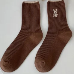 Socks*Boogzel Clothing Rabbit Ribbed Socks