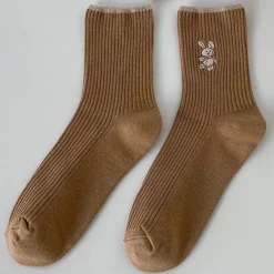 Socks*Boogzel Clothing Rabbit Ribbed Socks