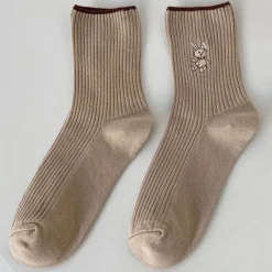 Socks*Boogzel Clothing Rabbit Ribbed Socks