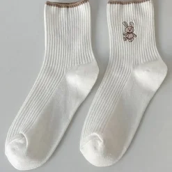 Socks*Boogzel Clothing Rabbit Ribbed Socks