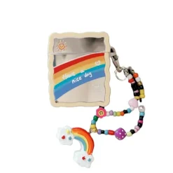 Iphone Cases*Boogzel Clothing Chain AirPods Case Rainbow