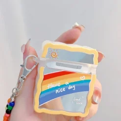 Iphone Cases*Boogzel Clothing Chain AirPods Case Rainbow