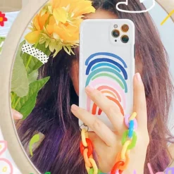 Iphone Cases*Boogzel Clothing Rainbow Chain iPhone Case